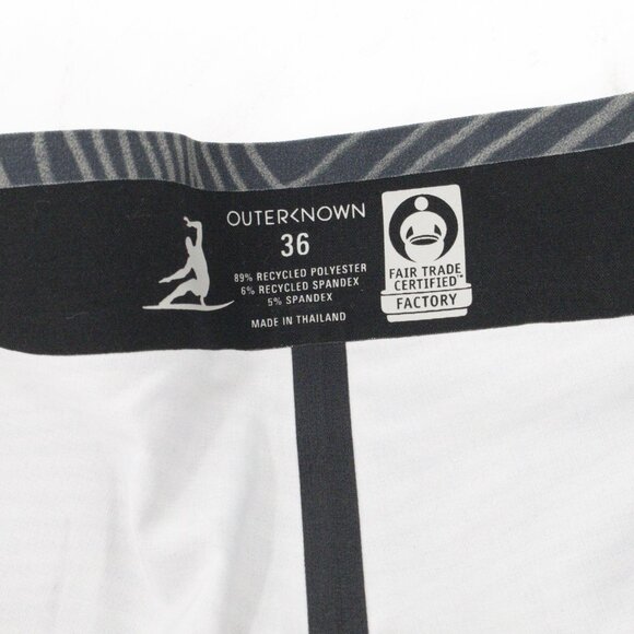 Outerknown Board Shorts Mens 36 9" Waves Swim Trunks Softshell Drawstring swim - Picture 6 of 11